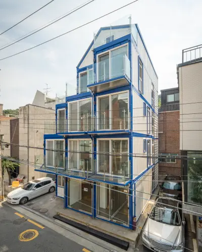 한남동 리모델링 외관